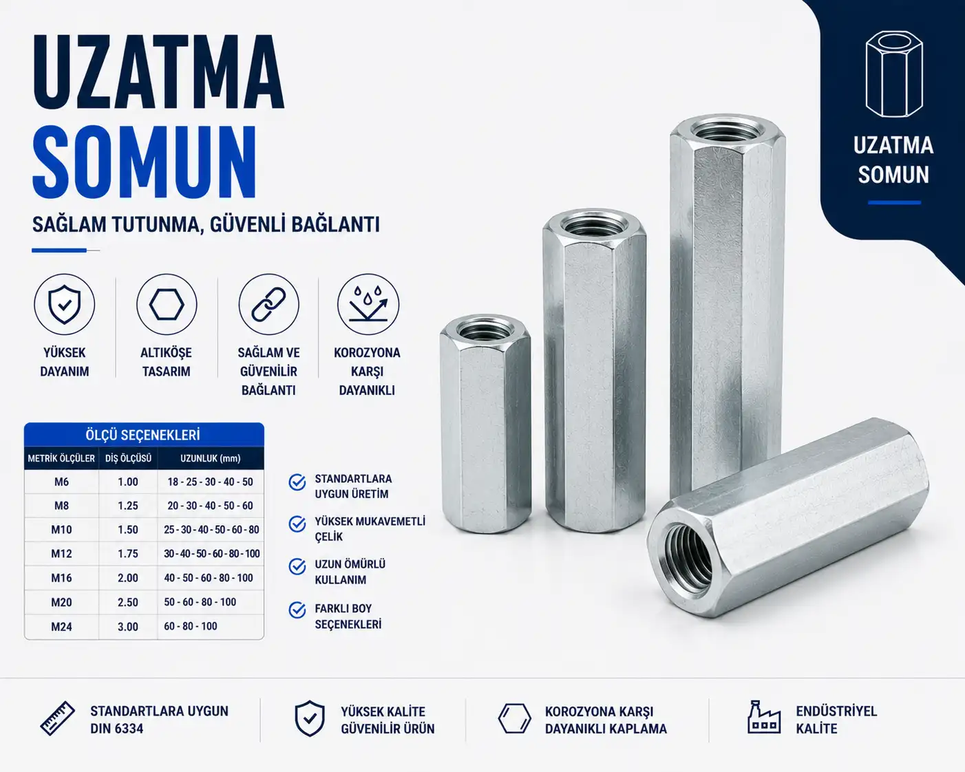 Uzatma Somun