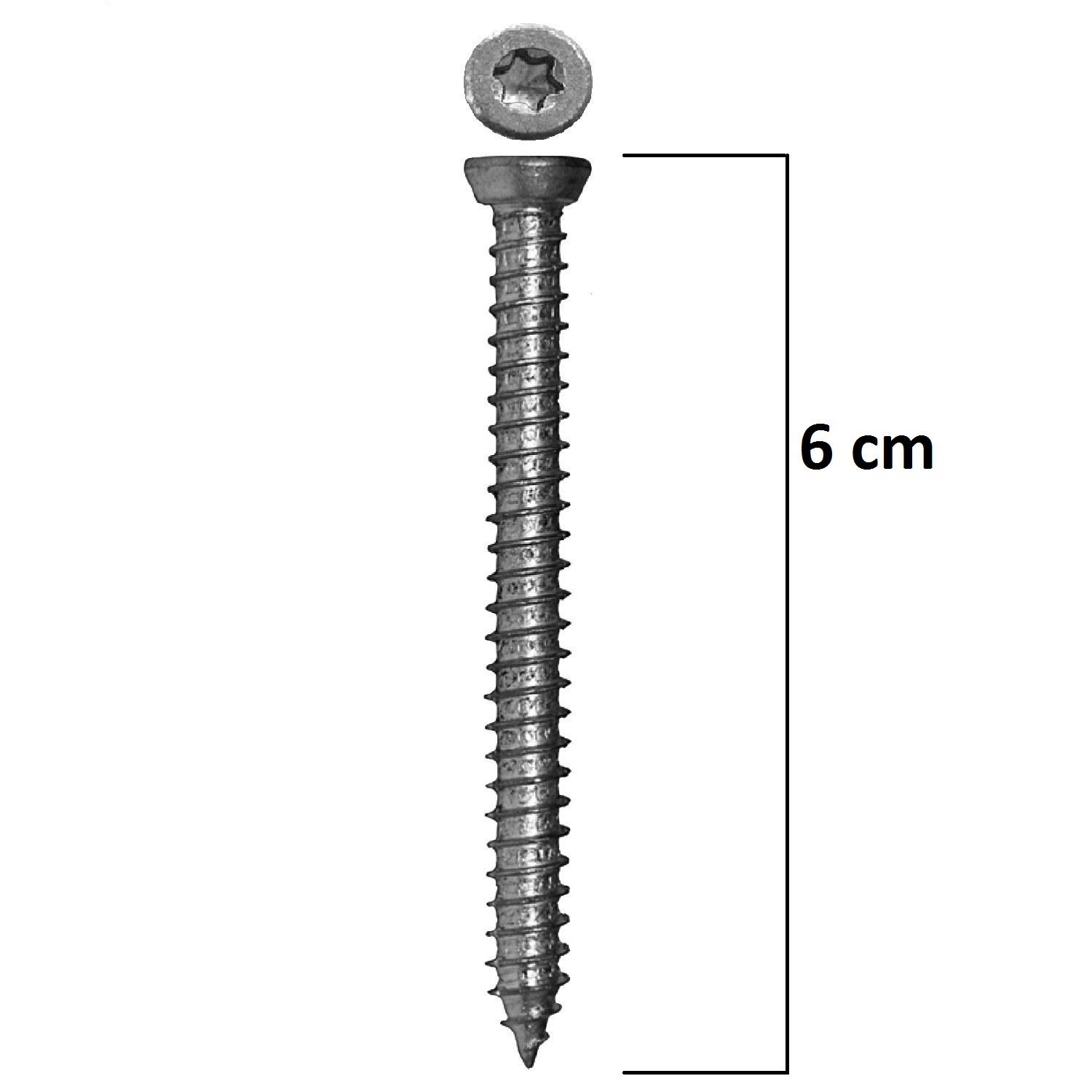 Buldex Vida 7.5X60 Dübelsiz T30 Torx Buldeks Vida 6 cm