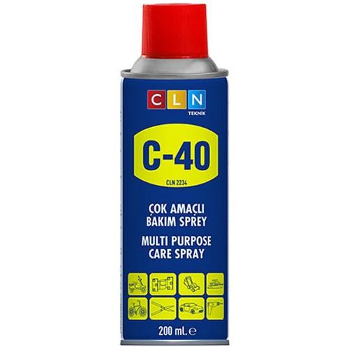 Caldini C40 200Ml Çok Amaçlı Bakım Pas Sökücü Spreyi Yağlayıcı