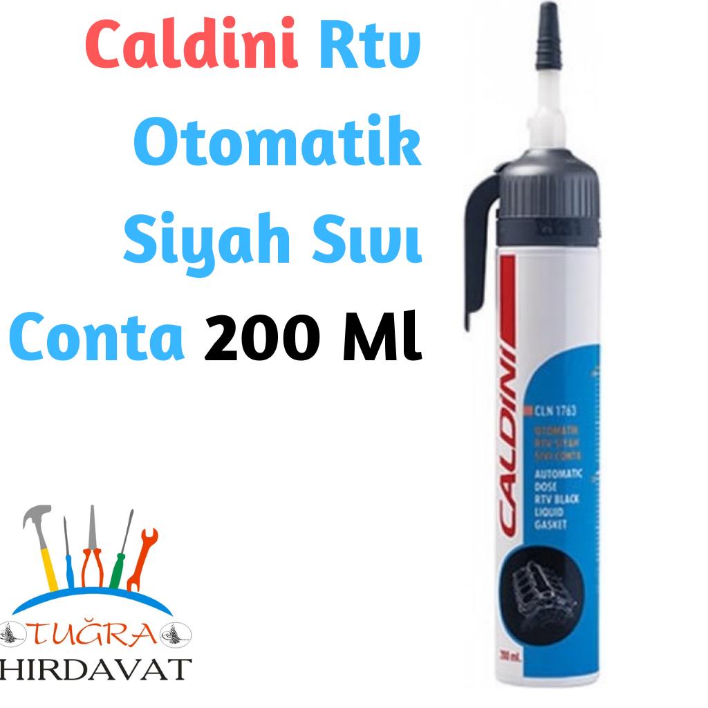 Caldini Rtv Otomatik Siyah Sıvı Conta 200 Ml