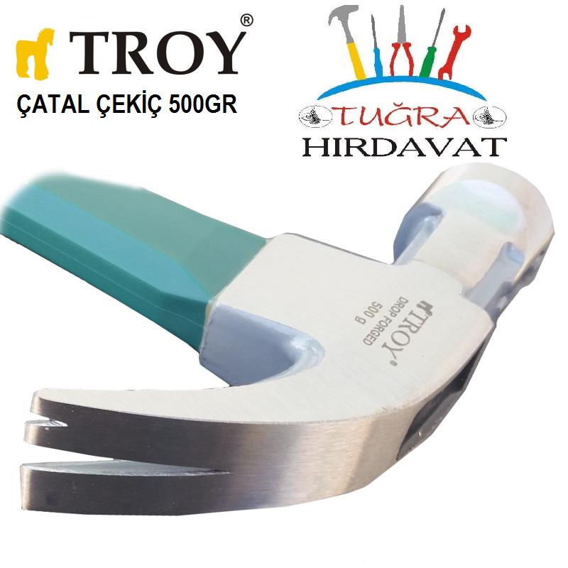 Troy 27247 Çatal Çekiç 500gr Fiberglass Sap