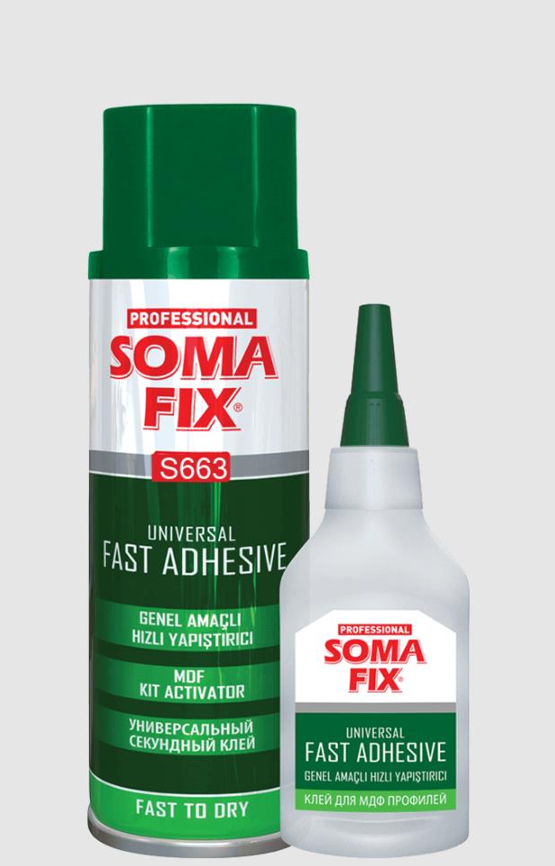 Proffessional Soma Fix Hızlı Yapıştırıcı 200 ml Somafix Hızlı Yapıştırıcı