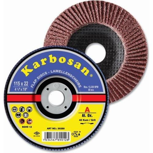 Karbosan 115X22 40 Kum Flap Disk Zımpara 1 adet