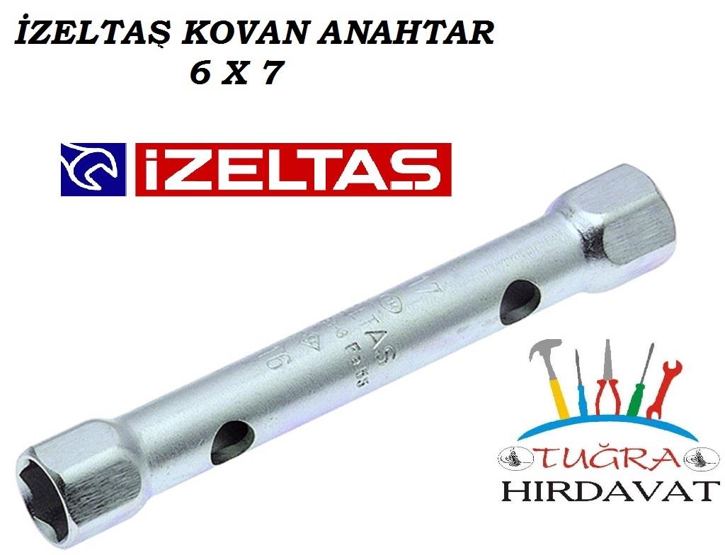 İzeltaş Kovan Anahtar İki Ağız 6x7