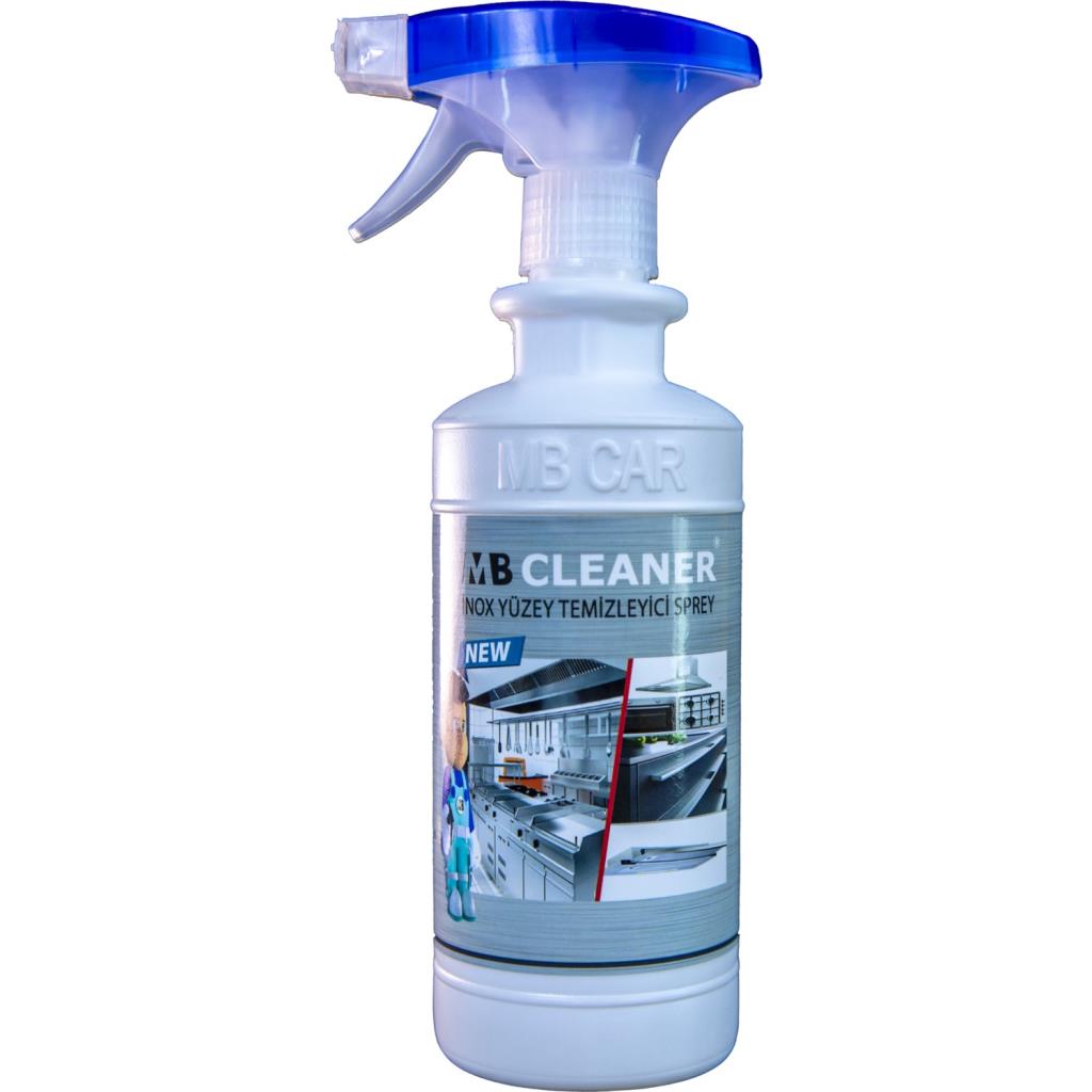 Mb Cleaner İnox Yüzey Temizleyici Leke Çıkartıcı Sprey 0.5Lt