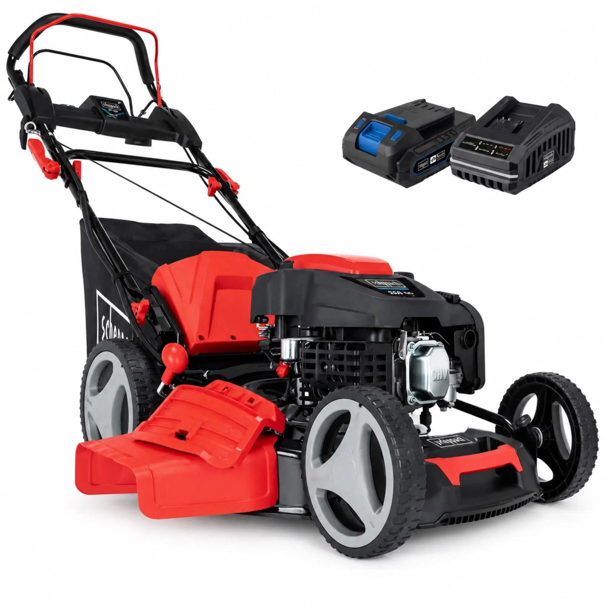 SCHEPPACH HİBRİT ÇİM BİÇME MAKİNASI 53CM MS225-53E