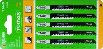 Tomax Dekupaj Dekopaj Testere Bıçağı Ağzı Ahşap T144/D 5 Li