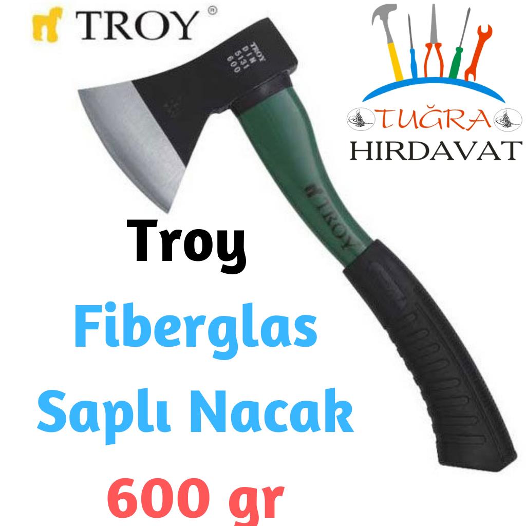 Troy 27220 Nacak (600Gr) Fiberglas Saplı Ergonomik Balta