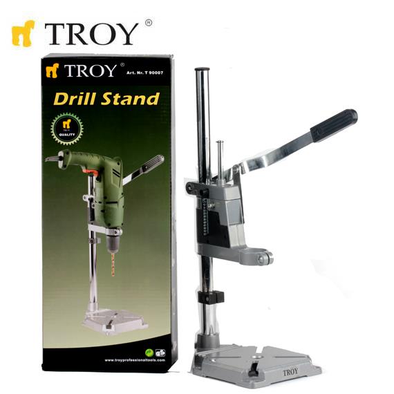 TROY 90007 Portotif Taşınır Ayarlanabilir Matkap Tezgahı 420 mm