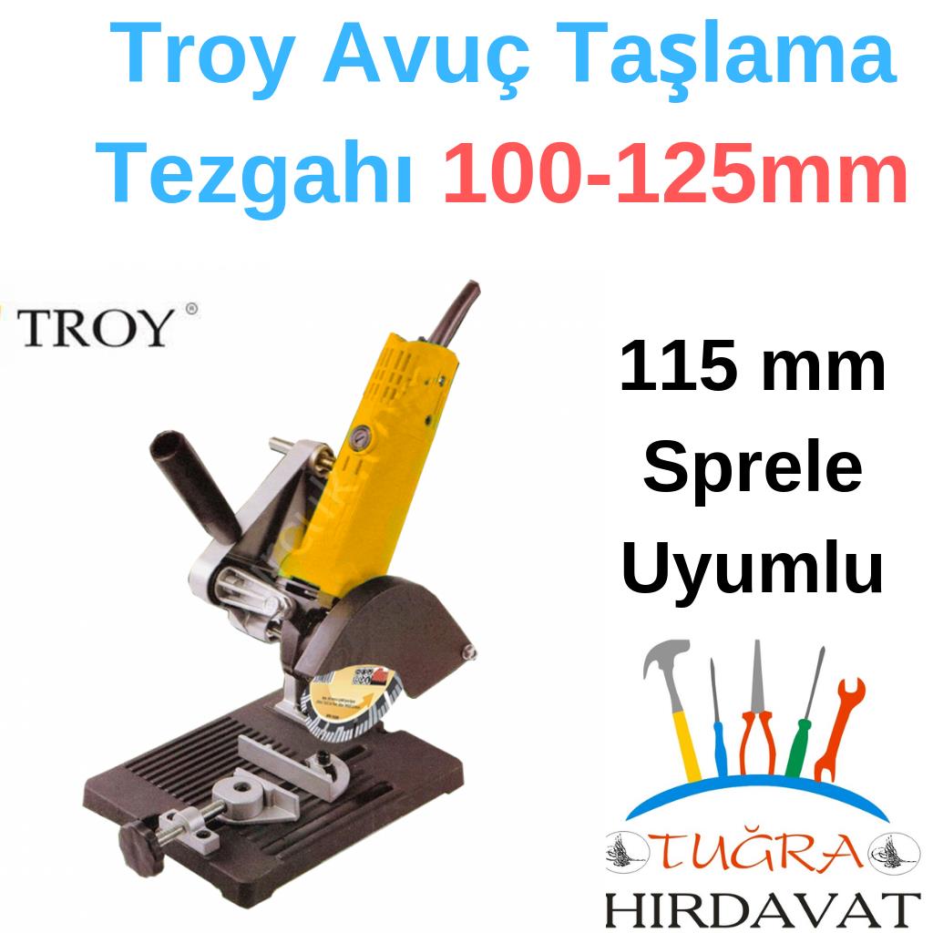 TROY Avuç Taşlama Sehpası, 100-125mm Sprel Kesme Tezgahı 90008