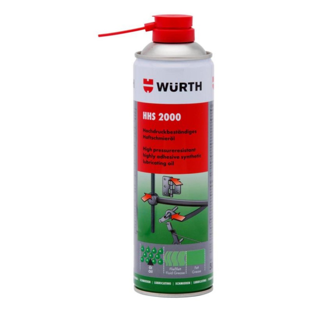 Würth HHS 2000 Sıvı Gres Tutunma Özellikli Yağlayıcı 500 ml